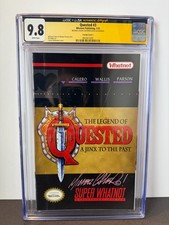 2023 Quested #3 SNES Legend of Zelda A Link to the Past Homage Signed CGC 9.8 picture