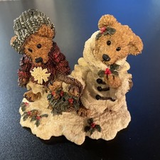 3” Boyd’s Bears & Friends Numbered Figurine #2240 Edmond And Bailey No Box picture