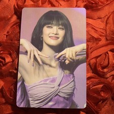 Minnie (G)I-DLE FREETY Edition Celeb K-POP Girl Photo Card Stage Purple Hot picture