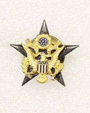 General Staff - Army Officer's Collar Pin: WWI/1920's, s/b, nhm picture