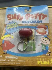 1996 Basic Fun NRFB Silly Putty Keychain picture