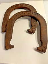 2 Vintage Champ Horseshoes picture
