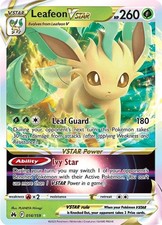 Leafeon VSTAR Holo Ultra Rare SWSH: Crown Zenith 014/159 NM picture
