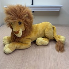 Vintage Disney Mattel ArcoToys Large Lion Adult Simba Plush Stuffed Animal picture