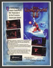 Ultima Underworld II Labyrinth of Worlds PC Game Promo Ad Art Print Poster 2 picture