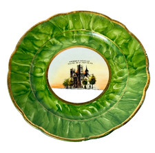Église de Sainte-Agathe QUEBEC CANADA Souvenir China TRINKET DISH PLATE picture
