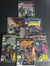 Rise of the Midnight Sons COMPLETE 1-6 Ghost Rider 28 31 Morbius Darkhold 1992 picture