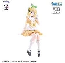 Kagamine Rin FuRyu Citrus Miku B Prize Noodle Stopper Figure New - US Seller picture