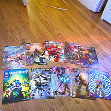 BIONICLE LEGO Comic Book & Graphic Novel Mixed Lot (10) Ignition Toa Ignika picture
