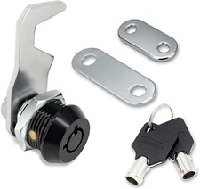 Harbor Freight Tool Cart Lock - Zinc Alloy (5/8 Inch 1 Pack-Black) - Hook Cam picture