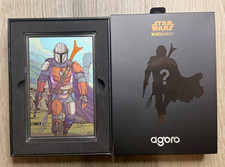agoro Star Wars The Mandalorian Series The Mandalorian 5g Silver - Opened picture