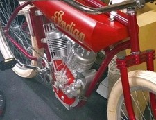 ENGINE ONLY*** decorative full scale board track racer Indian Motor Hand crafted picture