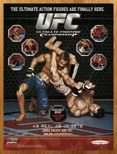 2009 JAKKS Pacific UFC Ultimate Fighting Action Figures Print Ad/Poster Toy Art picture