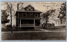 c1910's View Of Craftsman House Morgan Park Illinois IL RPPC Photo Postcard picture