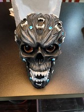 Fangs Morphing Vampire Skull Eyes & Teeth Skull figure. Black New in Box.  picture