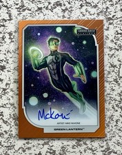 2026 Upper Deck Platinum DC Green Lantern Orange Artist Auto #06/35 Mike McKone picture
