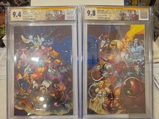 X-men #19 And X-men #20 Marvel Comics 2 Piece Set Signed & sketched picture