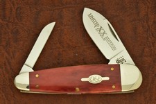 CASE XX USA 2000 LIMITED EDITION 1/2500 RED BONE SLEEVEBOARD TOENAIL KNIFE 36887 picture