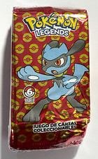 2022 POKEMON LEGENDS Serie 6 Cards TCG - (20 SEALED PACKS) Argentina RIOLU picture