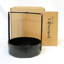 Heian Kawase Omote Sotan Yoshi Lacquer Cigarette Tray Used Excellent Condition picture