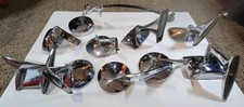 Vintage Side View Mirror for 1950s-70s GM Ford Yankee Roberk Chrome Lot Of 10 picture