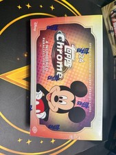 2024 Topps Chrome Disney Factory Sealed Hobby Box picture