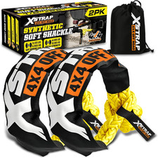 Soft Shackle 2 Pack - 1/2” X 22” 46000 Lbs Tow Recovery picture