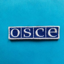 OSCE Mission in Kosovo KFOR Badge Tab Patch Austria Germany Sweden Hungary Italy picture