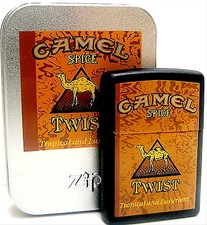 CAMEL Zippo Lighter # Z 516 EXOTIC Blends TWIST Only 200 MADE With TIN 2000 picture