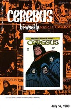 Cerebus Bi-Weekly #17 VF; Aardvark-Vanaheim | Hepcats - w/Bag+Board picture