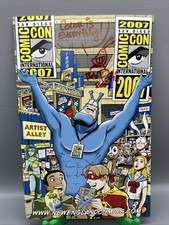 2007 SDCC The Tick Comic Con Extravaganza 1 Variant Signed Bob Polio Sketch COA picture