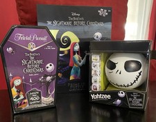 Disney Nightmare Before Christmas Games: 3-D Puzzle, Yahtzee And Trivial Pursuit picture
