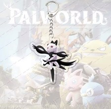 Palworld Keychain - Dupin Sekhmet Solenne Majex Leafan Wispaw Incineram picture