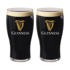 LORD'S ROCKS Guinness Official 20oz Pint 20 Ounces, Clear with printed logo picture