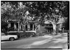 Savannah GA East Bolton St 307-313 Houses 1970s HABS Victorian District picture