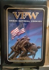Anzac VFW Cookie Tin 'Rare Collectable' picture
