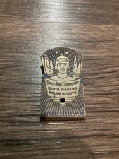 Vintage 1936 Buck Roger’s Solar Scouts Space Ship Commander Badge Pin Pinback picture