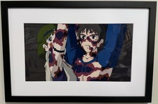 Princess Mononoke Original Hand-Painted Anime Cel San & Ashitaka Scene C12 picture