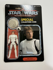 Star Wars Stan Solo/SLC POTF Han Solo Stormtrooper Carded with Coin picture