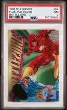 DC Legends Power Chrome 1995 Battlezone The Flash Vs Razer Clearchrome #B4 PSA 7 picture