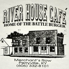 1980s River House Cafe Café Restaurant Menu Merchant's Row Perryville Kentucky picture