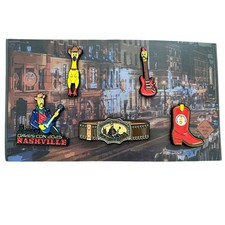 Dave's Hot Chicken Enamel Pin Set OS Multi New Dave's Con 2023 Nashville picture