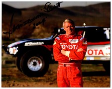 Ivan Ironman Stewart Off Road Racing Legend Hand Signed 8x10 Photo #3 picture