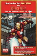 2015 Marvel Comics Iron-Man/DJI Phantom 3 Drone Print Ad/Poster Promo Wall Art picture