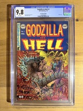Godzilla in Hell #1 • CGC 9.8 • Zornow Subscription Variant • IDW 2015 picture