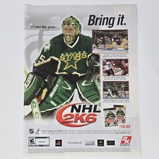 NHL 2K6 PlayStation 2 PS2 Xbox Bring It Print Ad/Poster Promo Art picture