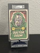 1978 Marvel Comics Super Heroes Card Game MILTON BRADLEY DR DOOM RARE picture