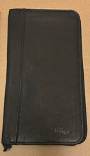 Vintage Original 1997 Intel logo'd Leather Travel Wallet NEW, original packaging picture