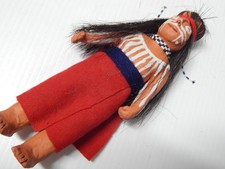 VINTAGE YUMA / MOHAVE INDIAN FEMALE POTTERY DOLL - MINT - poss: Elmer Gates picture