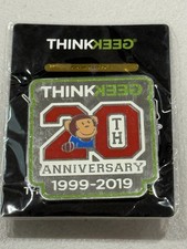 Think Geek 20th Anniversary 1999-2019 Pin Brand New Collectable picture